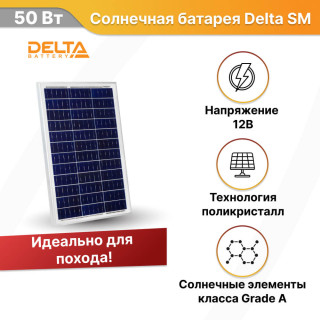 Солнечная батарея Delta SM 50-12 P