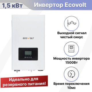 Инвертор Ecovolt 1512 PRO