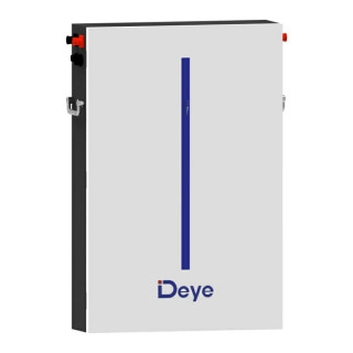 Аккумулятор Deye LiFePO4 51.2В/100Ач RW-M6.1 Power Wall, Напряжение акб: 51.2, Номинальная ёмкость: 120