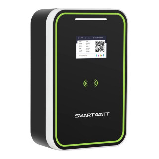 Зарядная станция для электромобиля SmartWatt EVC 22 кВт, трехфазная 3х32А, 380 В, CP Type2, для дома, для паркинга