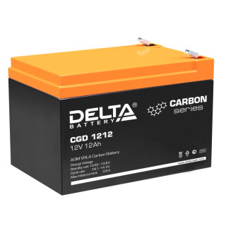 Карбоновая аккумуляторная батарея Delta CGD 1212 (12V 12Ah), Номинальная ёмкость: 12