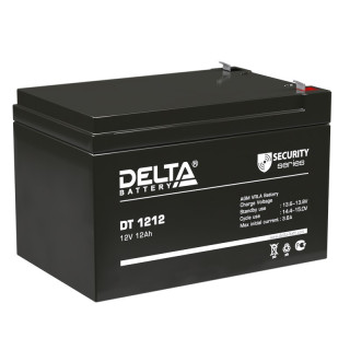Аккумулятор Delta DT 1212 (12V 12Аh), Номинальная ёмкость: 12