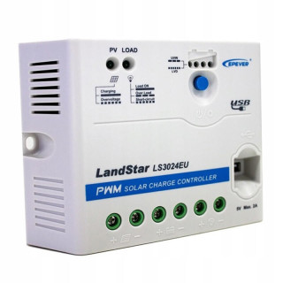 Контроллер заряда Epsolar LS3024EU 12/24В 30А USB