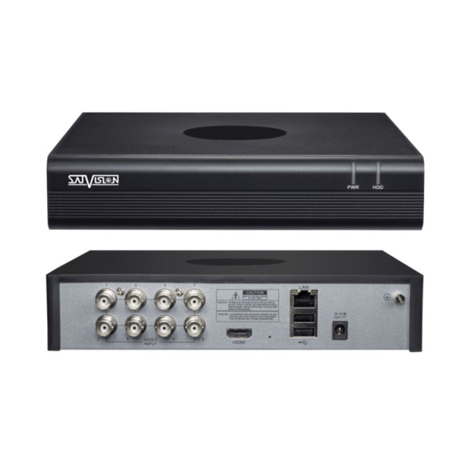 Гибридный видеорегистратор 8 каналов SVR-8115N v3.0 до 2Мп