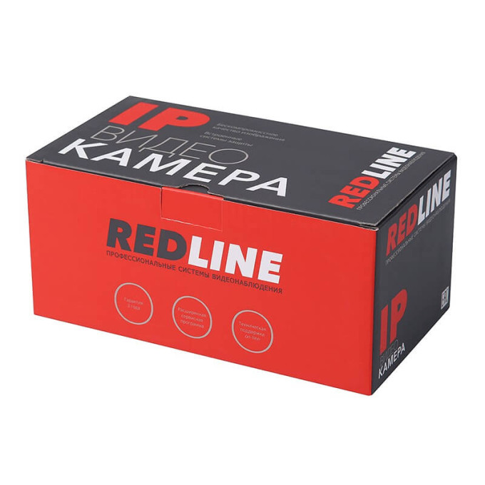 Уличная цилиндрическая IP видеокамера RedLine 5 Мп с микрофоном  RL-IP15P-S.eco объектив 2.8 мм